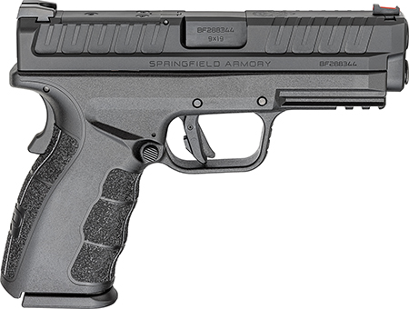 [706397985172] Springfield Armory XDDG9101BOSPLC XD Mod3 OSP 9mm Luger 10+1 4" Black Melonite Steel Barrel, Black Melonite Steel Optic Ready/Serrated Slide, Black Polymer Frame w/Picatinny Rail, One Mag