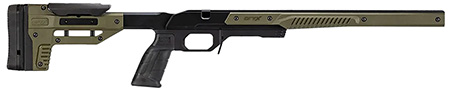 [709951109229] Mdt Sporting Goods Inc 104218ODG Oryx Chassis OD Green 6061-T6 Aluminum Fits Howa 1500 LA/ Weatherby Vanguard LA