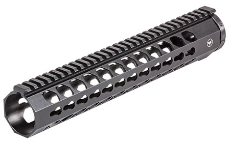 [812495021220] Firefield FF34051 Edge Handguard 12" Keymod Style Made of 6061-T6 Aluminum with Black Matte Finish for AR-15