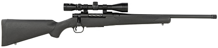 [015813282123] Mossberg 28212 Patriot  Full Size 400 Legend 4+1 20" Matte Blued Fluted Threaded Barrel, Drilled  &  Tapped Matte Blued Stainless Steel Receiver, Black Fixed Synthetic Stock 3-9x40mm Duplex, Right Hand