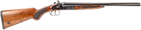 [727962709900] Heritage Mfg CW1218BK Coachwhip  12 Gauge Break Open 2rd 18.50" Black Chrome Side By Side Barrel, Black Alloy Steel Receiver, Fixed Turkish Walnut Stock