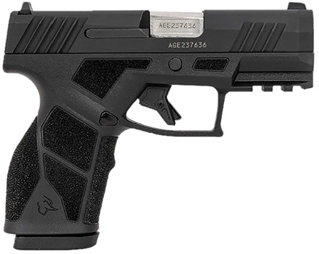 [725327637073] Taurus 1-GX2931-10 GX2  Compact Frame 9mm Luger 10+1 3.38" Black Steel Barrel, Matte Black Serrated Alloy Steel Slide, Black Polymer Frame w/Picatinny Rail, Polymer Grip