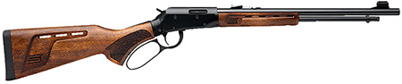 [062654460203] Savage Arms 46020 Revel Deluxe Full Size 22 LR 12+1 18" Black Threaded Barrel, Black Drilled  &  Tapped Aluminum Receiver, Satin Walnut Fixed Stock, Right Hand