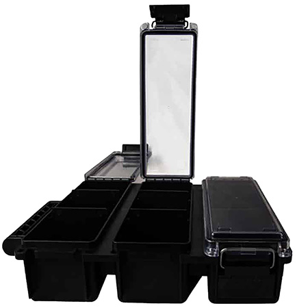 [711148689117] Berry's 68911 Tri-Can Triple Ammo Can Black Plastic