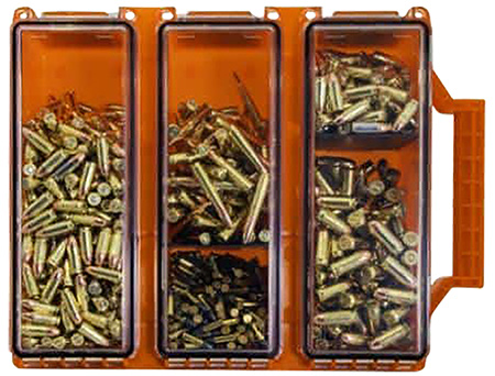 [711148886646] Berry's 88664 Tri-Can Triple Ammo Can Orange Plastic