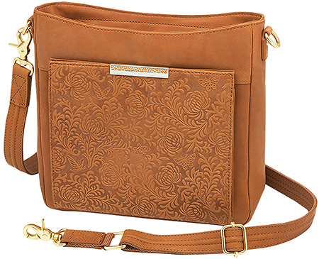 [035452177512] GTM  GTM-98/SADDLE    SLIM CROSSBODY BRUSHD LMBSKN