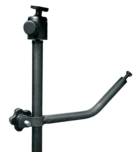 [850596007781] Tactacam/Reveal RACSV1 Adjustable Camera Stake  Black Steel 20"-54" High Telescoping