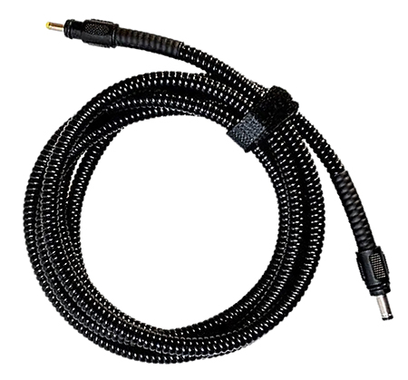 [850596007729] Tactacam/reveal RACABLE Armored Solar Cable  Black 6.5 ft Long