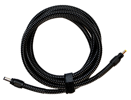 [810126750686] Tactacam/reveal RACABLEV1 Armored Solar Cable  Black Fits Reveal Solar Panel 6.5 ft Long