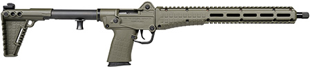 [640832009880] Kel-Tec SUB2K57GRN SUB2000 Gen3 5.7x28mm 20rd 16.15" Green Polymer Stock