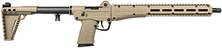 [640832009897] Kel-Tec SUB2K57TAN SUB2000 Gen3 5.7x28mm 20rd 16.15" Tan Polymer Stock