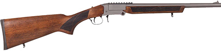 [643477866870] Gforce Arms GFTXP4020T GFTXP  400 Legend 1rd 20" Tactical Gray Steel Barrel, Tactical Gray Cerakote Picatinny Rail Steel Receiver, Fixed Walnut Wood Stock