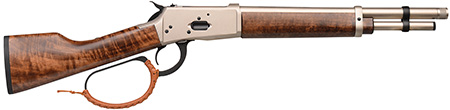 [643477867846] Gforce Arms GFLVR357PN Saddlehorn  357 Mag 5+1 12" Nickel Threaded Barrel  &  Receiver, Turkish Walnut Stock  &  Forend, Thread Protector