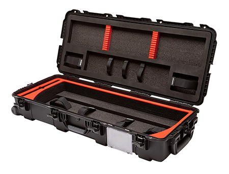 [666365076373] Nanuk 991S080BK0A0C1477 991 Bow Case Black NK-7 Resin