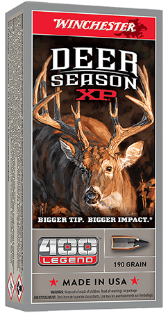 [020892232341] Winchester Ammo X400DS Deer Season XP  400Legend 190gr 20 Per Box/10 Case