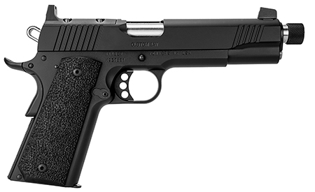 [669278378107] Kimber Mfg.,inc 3700810 Custom LW OR TFS Full Size Frame 45 ACP 8+1 5.50" Black Black F/S Rubber Grip