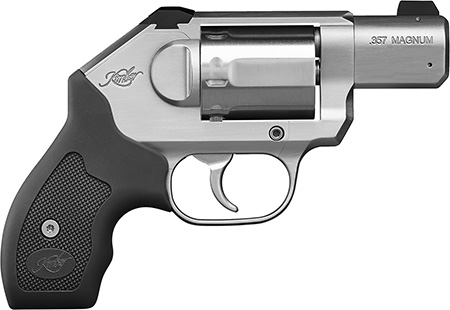 [669278940106] Kimber Mfg, Inc 3400010CA K6S *CA Compliant DAO 357 Mag 6 Shot 2" Brushed Stainless Steel Barrel  &  Cylinder, Brushed Stainless Steel Frame, Black Hogue Rubber Grip, Concealed Hammer