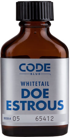 [707114010016] Code Blue OA1001 Doe Estrous  Deer Attractant 1oz Bottle