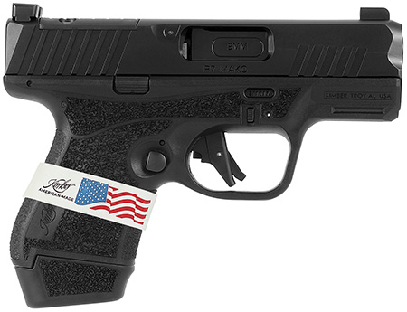 [669278380049] Kimber Mfg, Inc 3800004 R7 Mako Liberty Sub-Compact Frame 9mm Luger 13+1 3.37" Black DLC Match Grade Barrel, Black FNC Nitride Optic Ready/Serrated Stainless Steel Slide, Black Polymer Frame