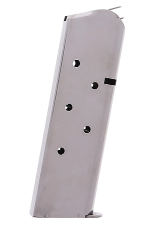[669278101569] Kimber Mfg.,inc 1000156A   7rd 45 ACP Fits 1911 Silver Steel