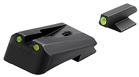 [669278112190] Kimber Mfg.,inc ML11219 1911 Tactical Wedge Fixed Night Sight Set  Green/Tritium Black Outline Front Sight-Green/Tritium Black Outline Rear Sight