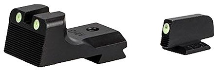 [669278112305] Kimber Mfg.,inc ML11230 1911 Ledged Night Sight Set  Green/Tritium Black Outline Front Sight-Green/Tritium Black Outline Rear Sight