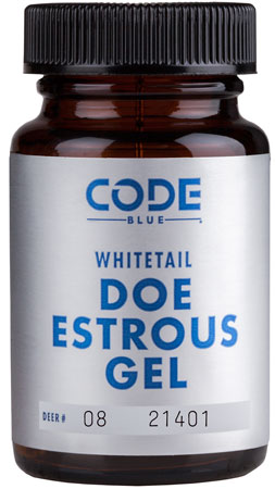 [707114010269] Code Blue OA1026 Doe Estrous Gel  Deer Attractant 2 oz Bottle
