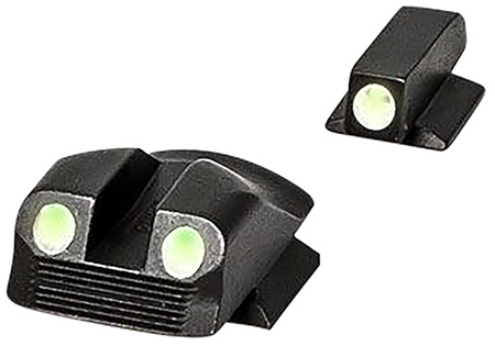 [669278112299] Kimber Mfg.,inc ML11229 Micro.380/Micro9 Sight Set  Green/Tritium Black Outline Front Sight-Green/Tritium Black Outline Rear Sight