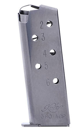 [669278121635] Kimber Mfg.,inc 1200163A Micro Magazine 6rd Silver Stainless Steel