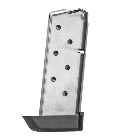 [669278121642] Kimber Mfg.,inc 1200164A Micro w/ Base Pad 7rd 380 ACP Silver Stainless Steel