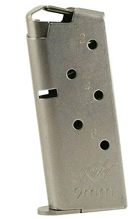 [669278128467] Kimber Mfg, Inc 1200846A Micro 9  6rd Flush Fit 9mm Luger Silver Stainless Steel
