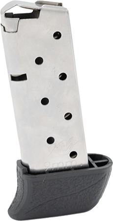 [669278128481] Kimber Mfg, Inc 1200848A Micro 9  8rd Extended 9mm Luger Silver Stainless Steel
