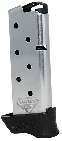 [669278128511] Kimber Mfg, Inc 1200851A Micro 9 Tac-Mag 7rd Extended 9mm Luger Silver