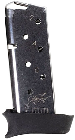 [669278409054] Kimber Mfg, Inc 4000905 Micro 9 w/ Hogue Grip Extender 7rd Extended 9mm Luger Stainless