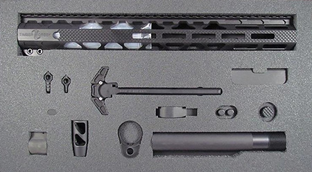 [816397028417] Timber Creek Outdoors TCGKBL Greyman Complete Build Kit AR-15 Rifle Black