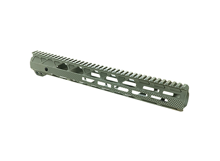 [840253800053] Timber Creek Outdoors G10HGBL Greyman  Aluminum 10" M-LOK Handguard for AR-15