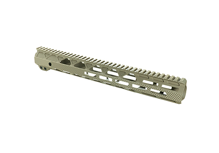 [840253800046] Timber Creek Outdoors G10HGF Greyman  Aluminum 10" M-LOK Handguard for AR-15