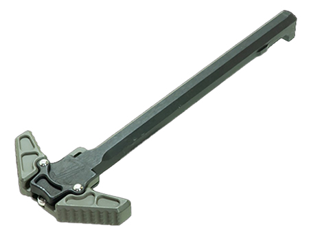 [816397028332] Timber Creek Outdoors GCHF Greyman Charging Handle Forest Billet Aluminum Ambidextrous