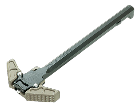 [816397028325] Timber Creek Outdoors GCHD Greyman Charging Handle Desert Billet Aluminum Ambidextrous Hand