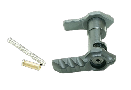 [816397028165] Timber Creek Outdoors GAMBISSBL Greyman Safety Selector Black Aluminum