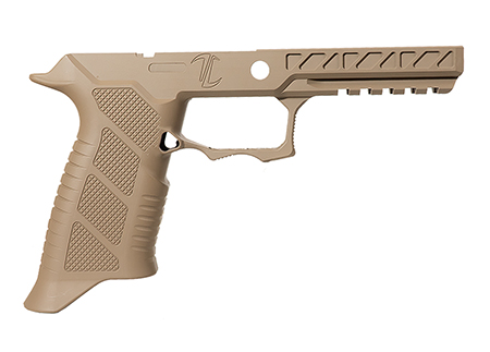 [840253802156] Timber Creek Outdoors SSP320PROGMFD  Pro Grip Module FDE Fits Sig P320