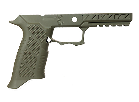 [840253802118] Timber Creek Outdoors SSP320PROGMOD  Pro Grip Module OD Green Fits Sig P320