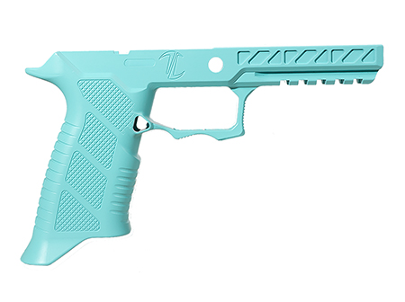 [840253802101] Timber Creek Outdoors SSP320PROGMRE  Pro Grip Module Robin's Egg Blue Fits Sig P320