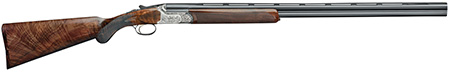 [853418909966] Rizzini USA 2201-2828 BR220 Field 28 Gauge 28" Nickel Chrome Coin Anodized Steel Steel Receiver Engraved Grade 2.5 Turkish Walnut Wood Stock