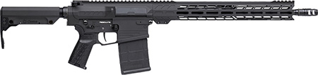 [810148628758] CMMG 33A590C-AB Resolute MK3 8.6 Blackout 20rd 16.10" Black Nitride 7075-T6 Aluminum Receiver 15" M-LOK Handguard CMMG Zeroed Grip