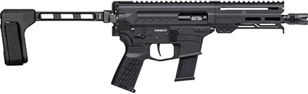 [840442501471] CMMG 45A250F-AB Dissent MKG 45 ACP 13rd 6.50" 5.5"Proprietary Handguard 7075-T6 Aluminum CMMG Zeroed Grip