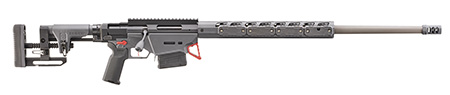 [736676180998] Ruger 18099 Precision  6mm Creedmoor 10+1 26" Gray Anodized Cerakote Threaded Barrel, Gray Anodized Cerakote Picatinny Rail Steel Receiver, Black Ruger Precision MSR Adj, Black Magpul K2+ Grip