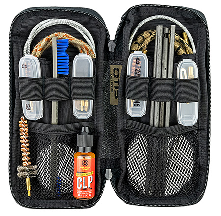 [014895004692] Otis FG9015569 Defender Cleaning Kit Multi-Caliber Handgun/Rifle/13 Pieces Black Nylon Case