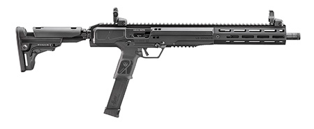 [736676193073] Ruger 19307 LC Carbine 10mm Auto 30+1 16.25" Black Anodized Threaded Barrel, Black Anodized Picatinny Rail Aluminum Receiver, M-LOK Handguard, Adj Folding Black Polymer Stock, Ambidextrous