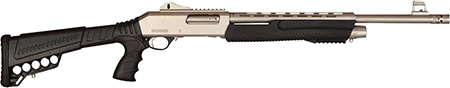 [687748696995] Dickinson LLC XX3DM18 XX3D Marine Tactical 12 Gauge Pump 3" 5+1 18.50" Vent Rib Barrel, Receiver w/Picatinny Rail, Fixed w/Shell Carrier Black Synthetic Stock, Black Pistol Grip